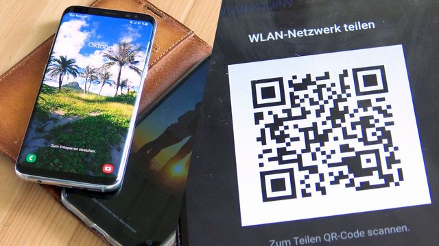 Android: WLAN-Passwort per QR Code teilen